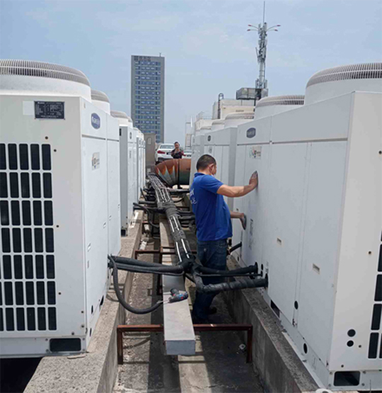 湖州中央空调制热和不制冷系统维修方法